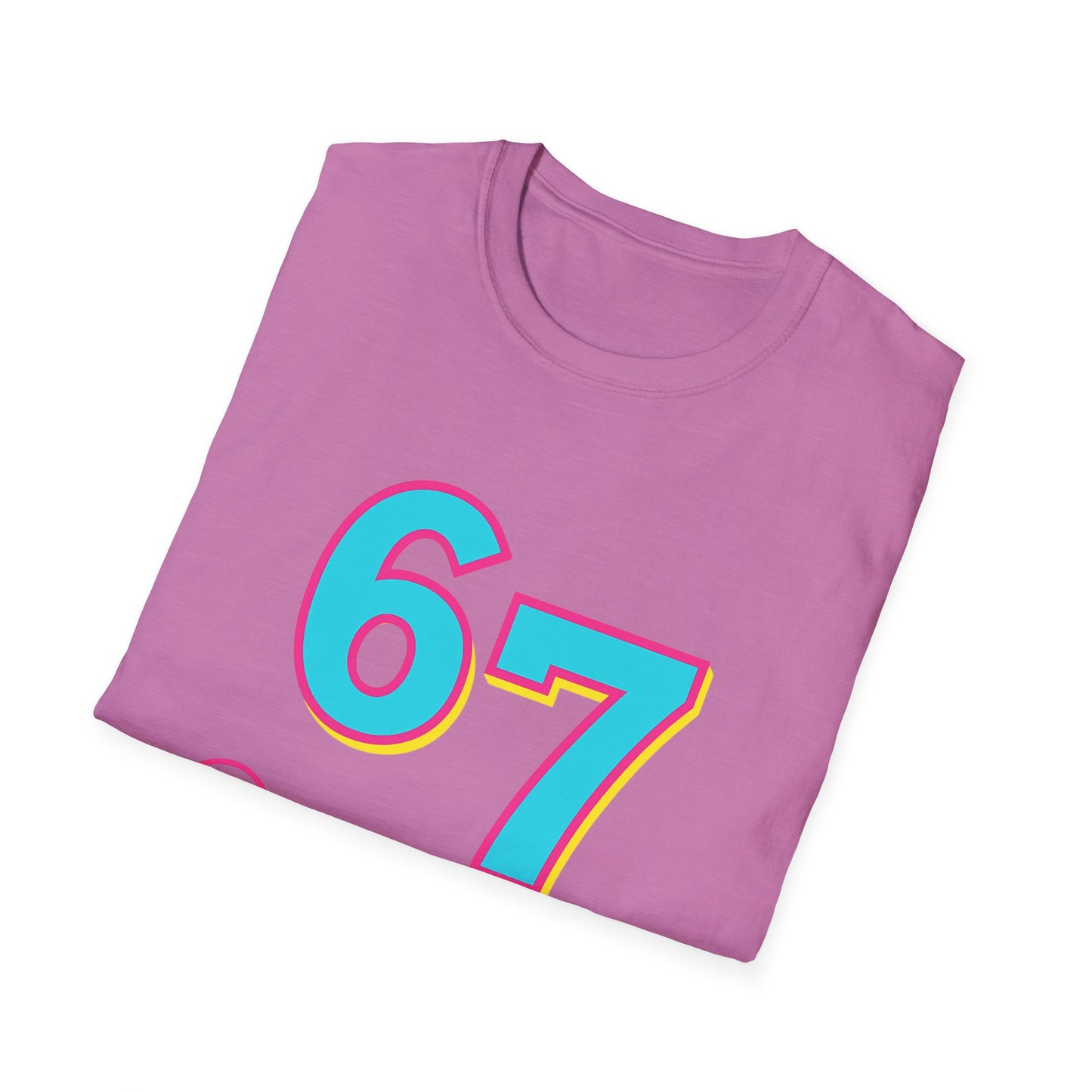 6 7 T-Shirt - Unisex Softstyle