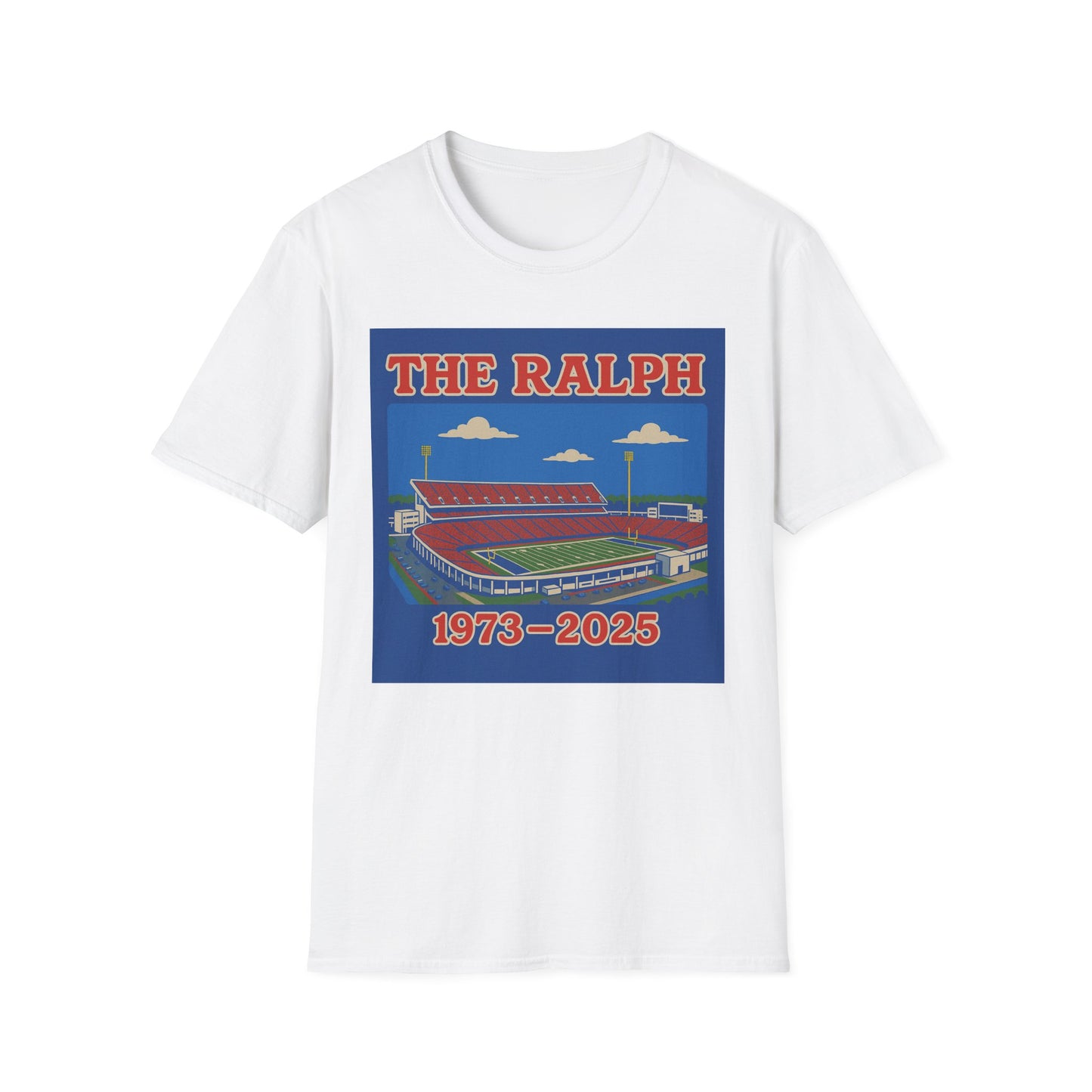 Buffalo Football T-Shirt – “The Ralph” 1973–2025 Stadium Tribute Tee | Teesrus716