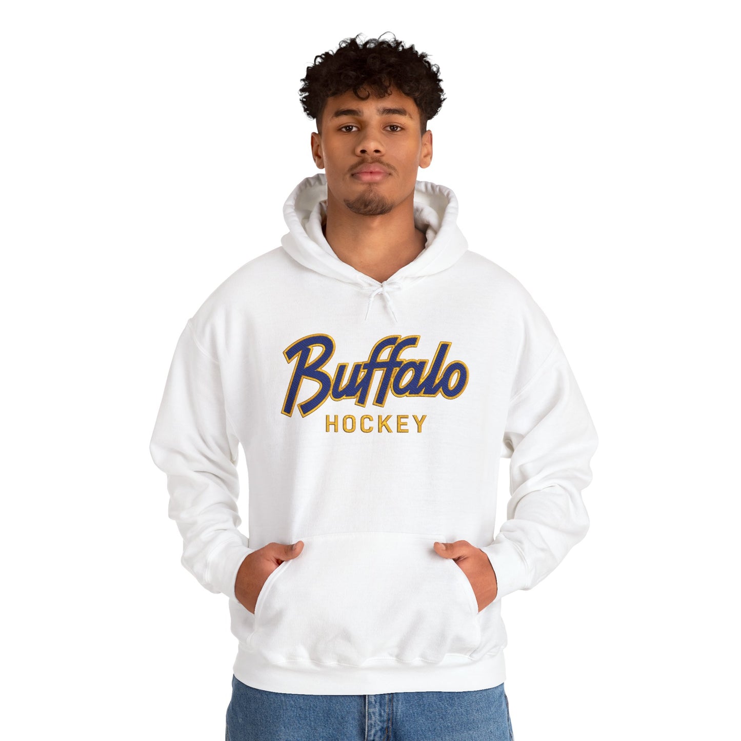 Buffalo Hockey Hoodie | Vintage Buffalo Hockey Sweatshirt | Buffalo Hockey Apparel | Buffalo NY Hoodie