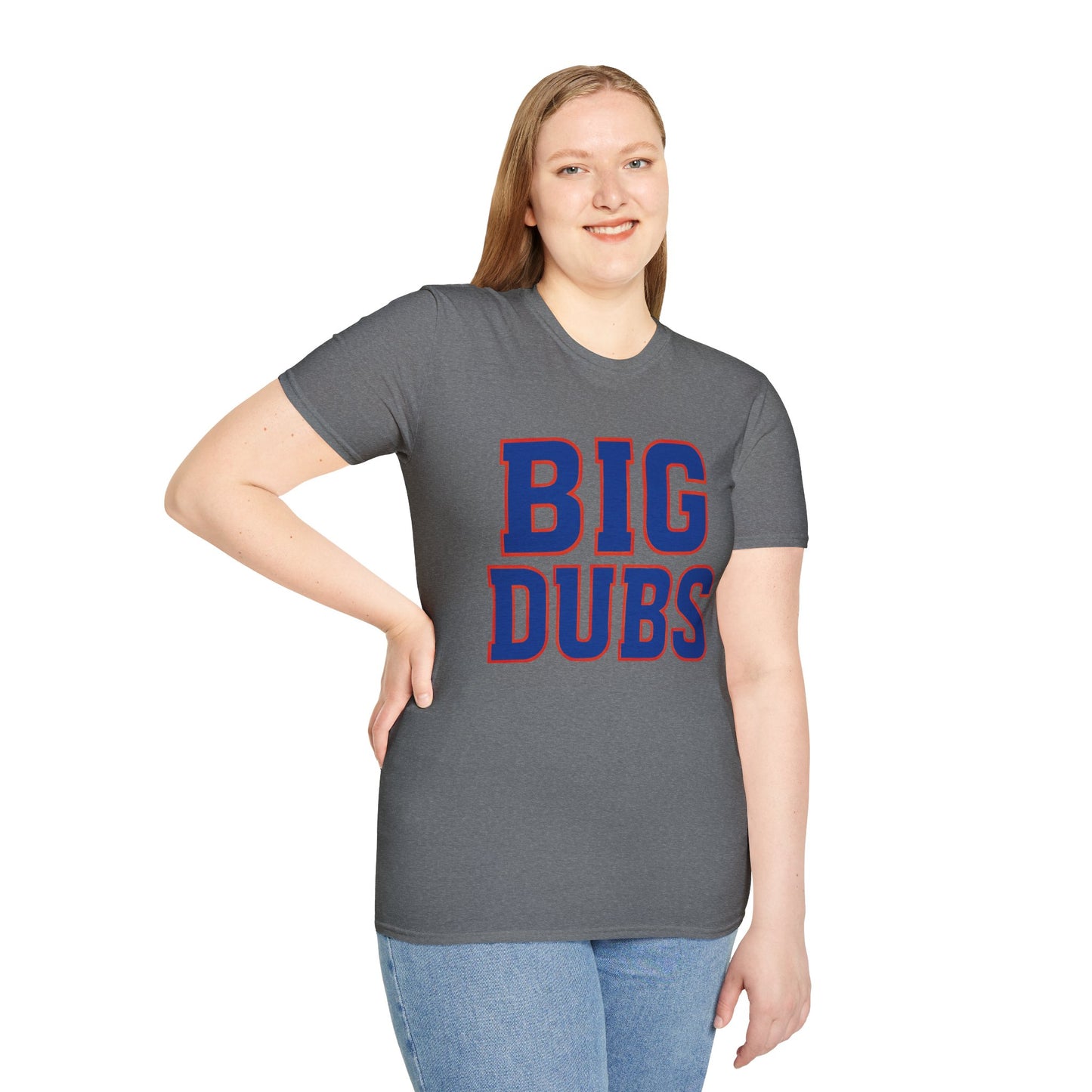 Big Dubs Buffalo Football T-Shirt – Retro 716 Sports Graphic Tee | Teesrus716