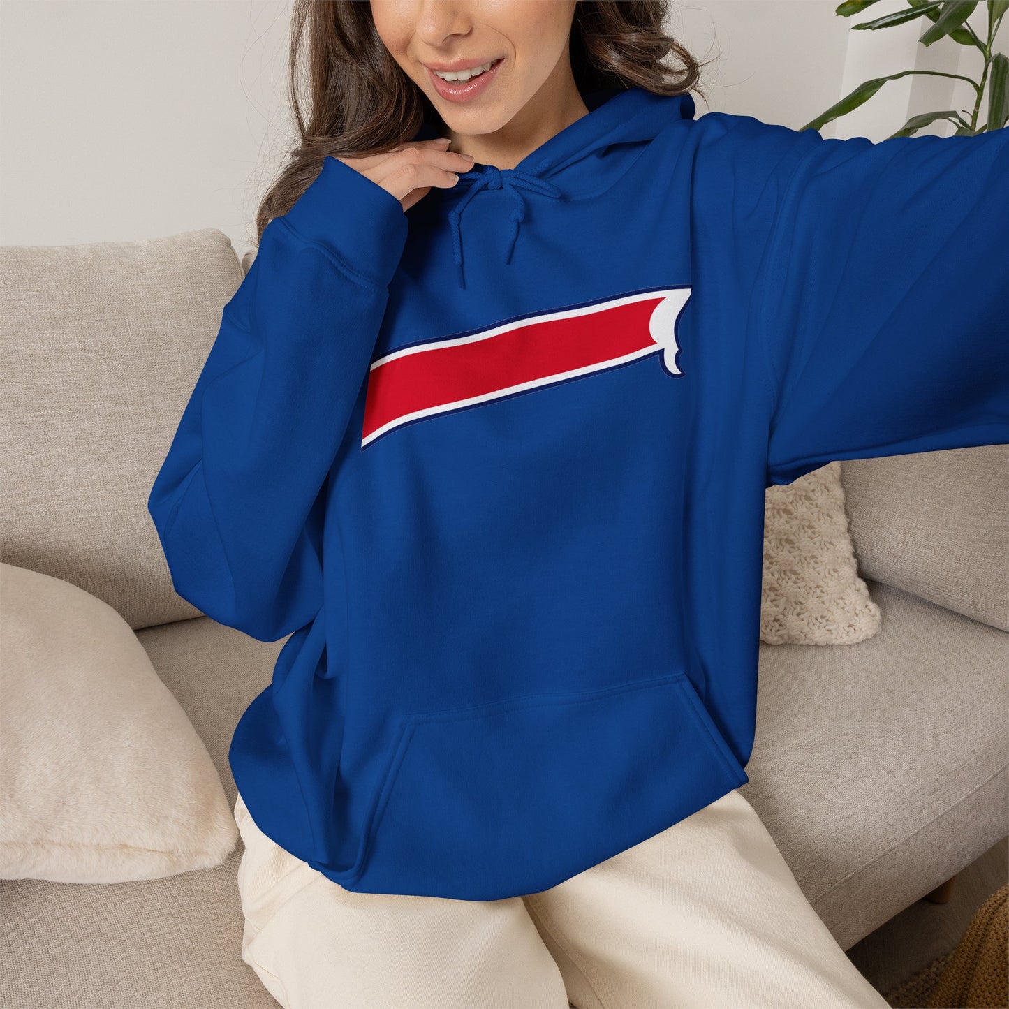 Nickel City Stripe Hoodie | Buffalo Nickel City Sweatshirt | Buffalo Football Hoodie | Buffalo NY Apparel
