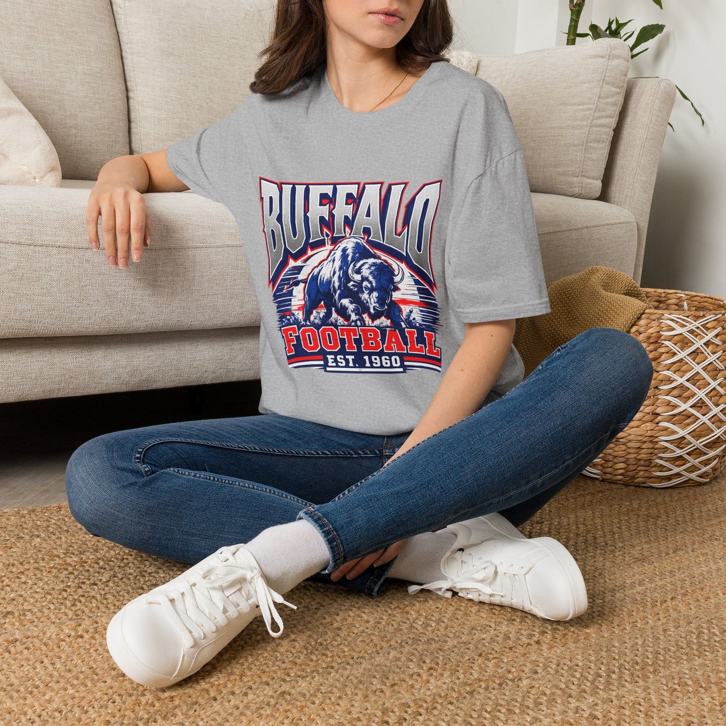 Vintage Buffalo Football Shirt – Retro Buffalo Football T-Shirt | Buffalo Game Day Apparel