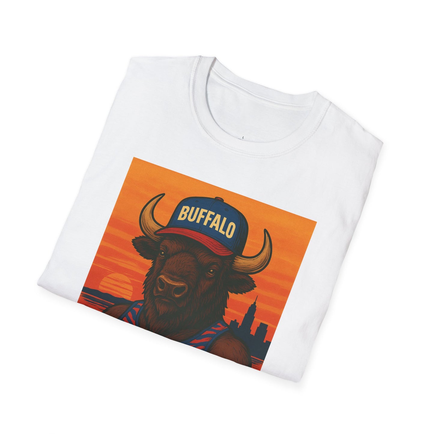 Buffalo Wearing Buffalo in the Summer