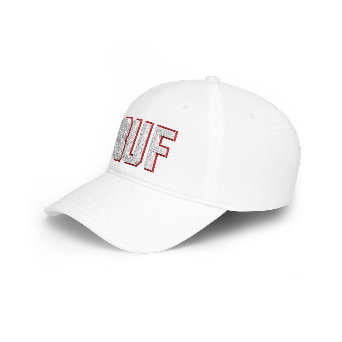 BUF Embroidered Baseball Cap – Low Profile Buffalo Team Hat