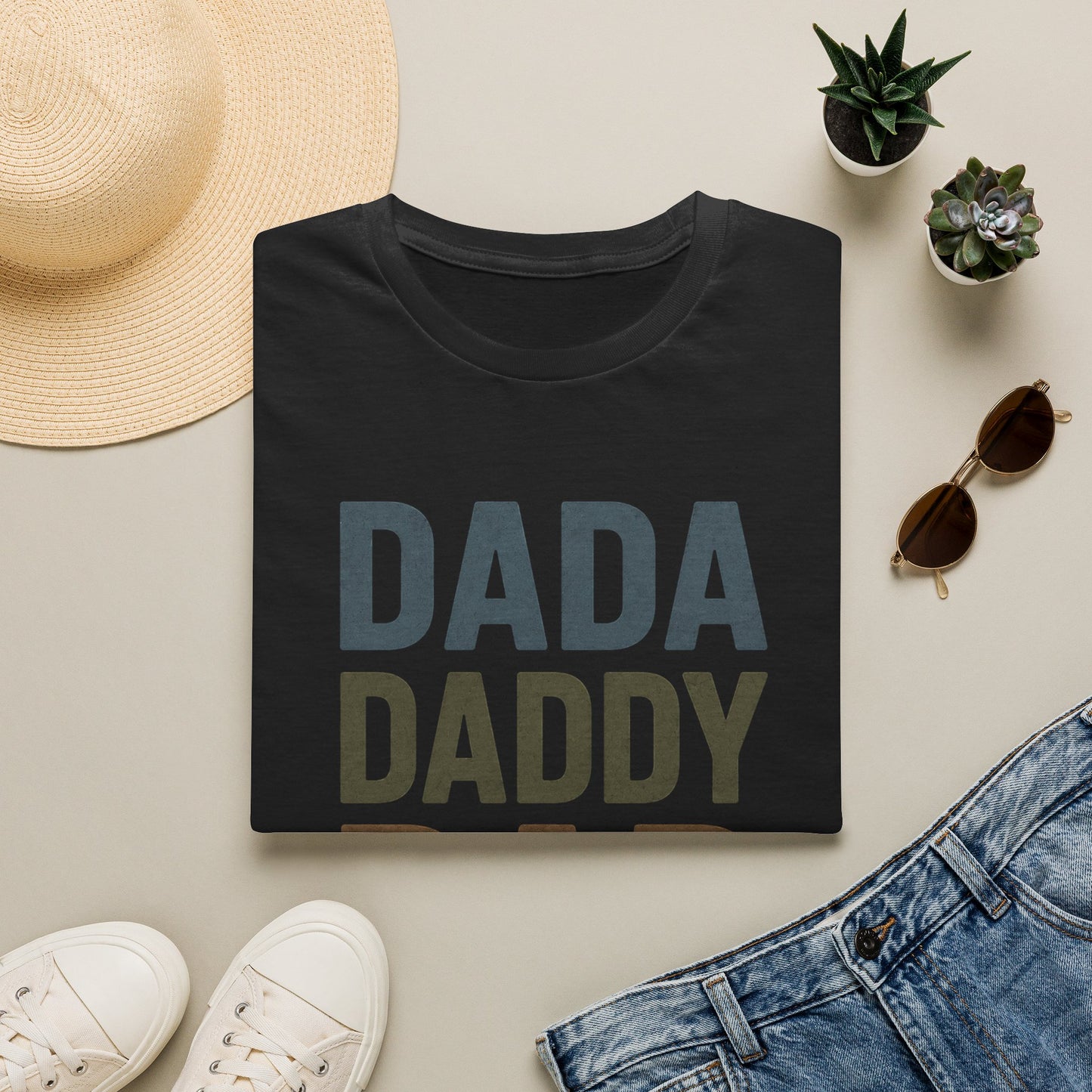 DADA DADDY DAD BRUH T-Shirt – Funny Father’s Day Dad Graphic Tee | Teesrus716
