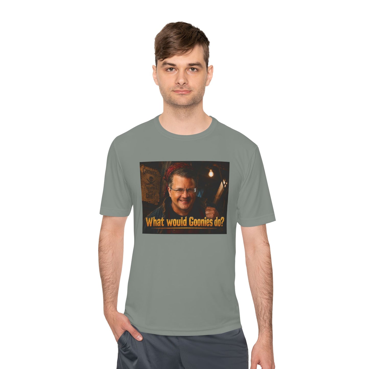 What Would Goonies Do? Tee — Retro Adventure Movie Quote Shirt