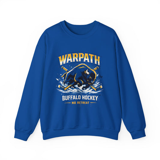 Buffalo Hockey Warpath Crewneck Sweatshirt