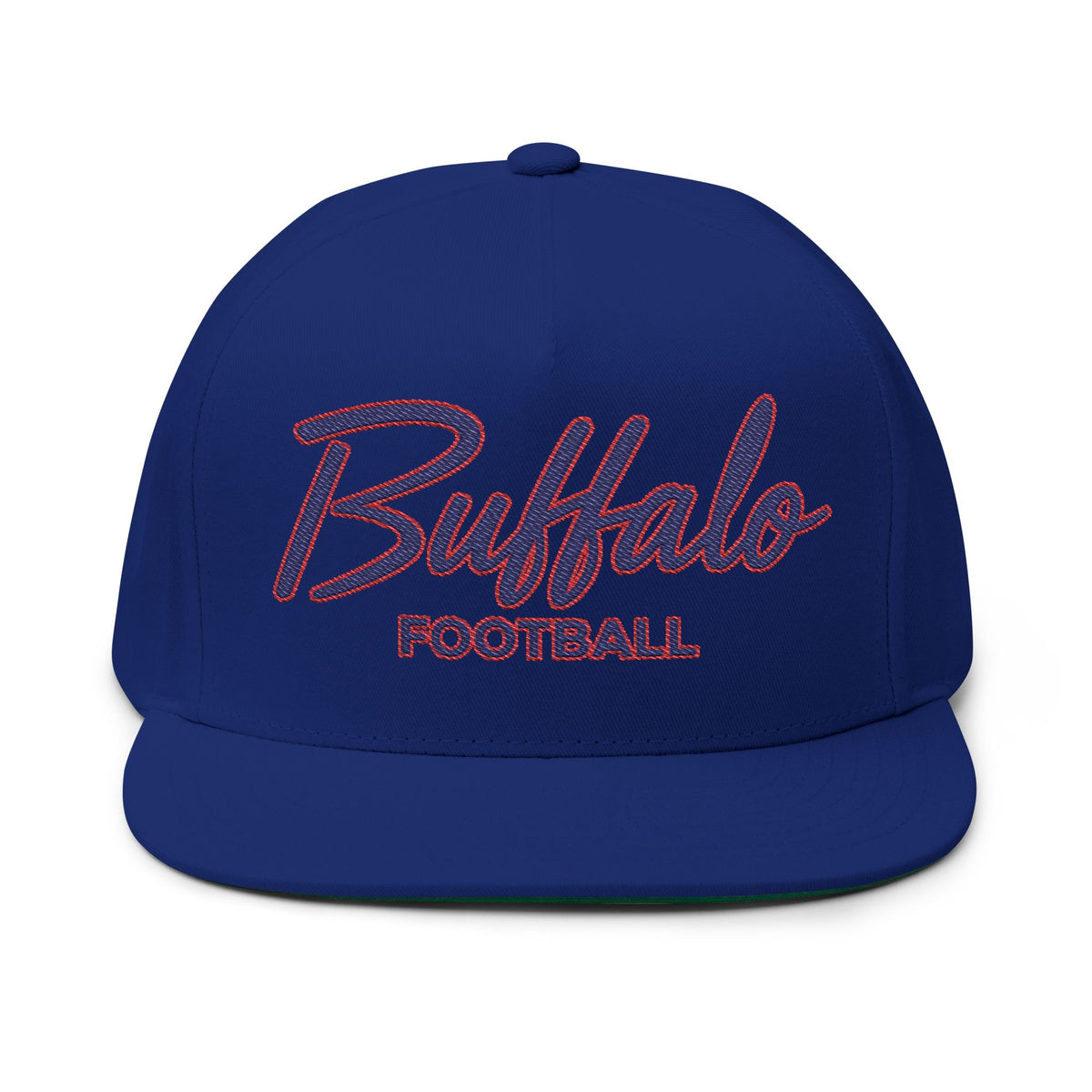 Buffalo Football Hat – Retro Script Buffalo NY Snapback Cap | 716 Sideline Gear