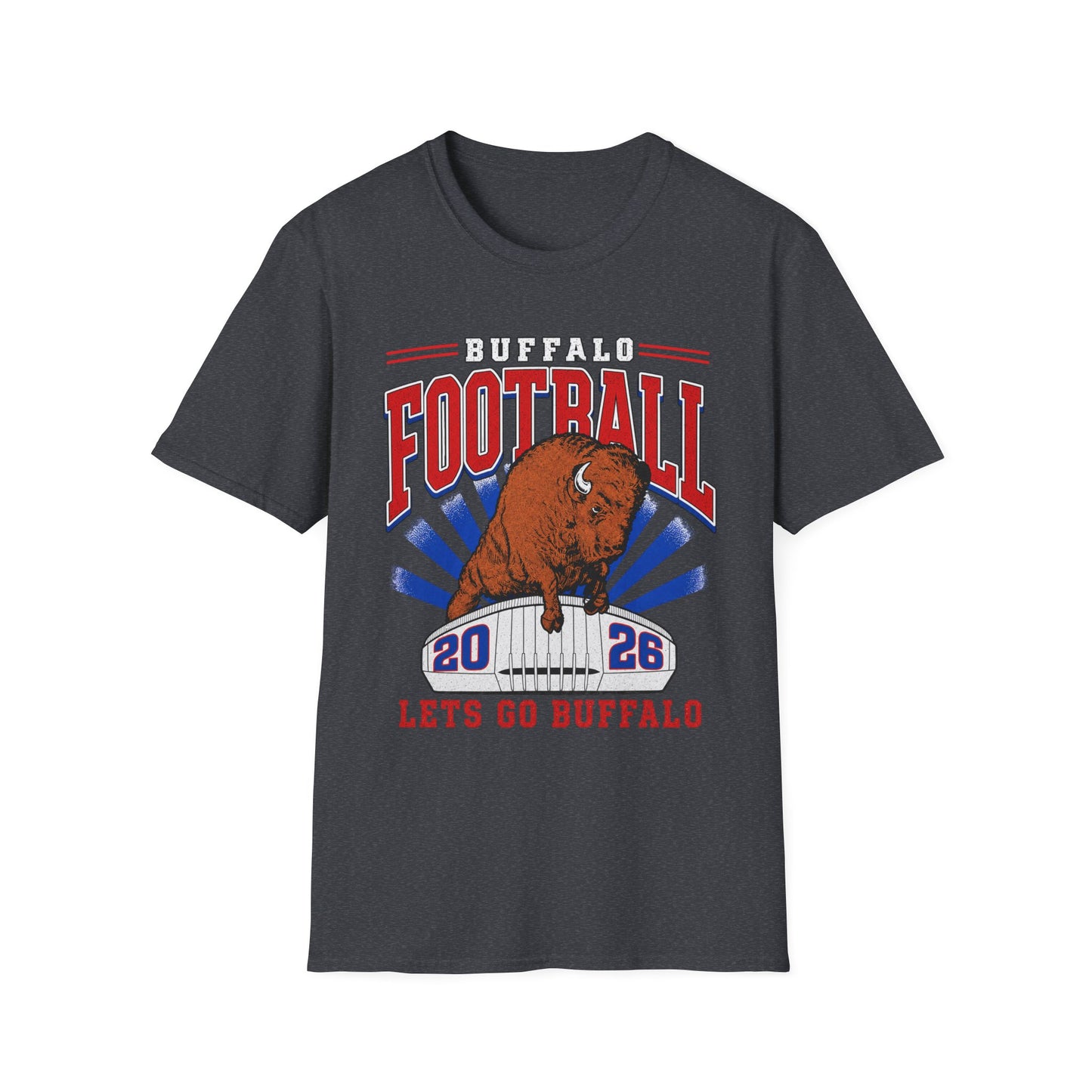 Buffalo Football Shirt | Vintage Buffalo Football T-Shirt | Buffalo Football Apparel