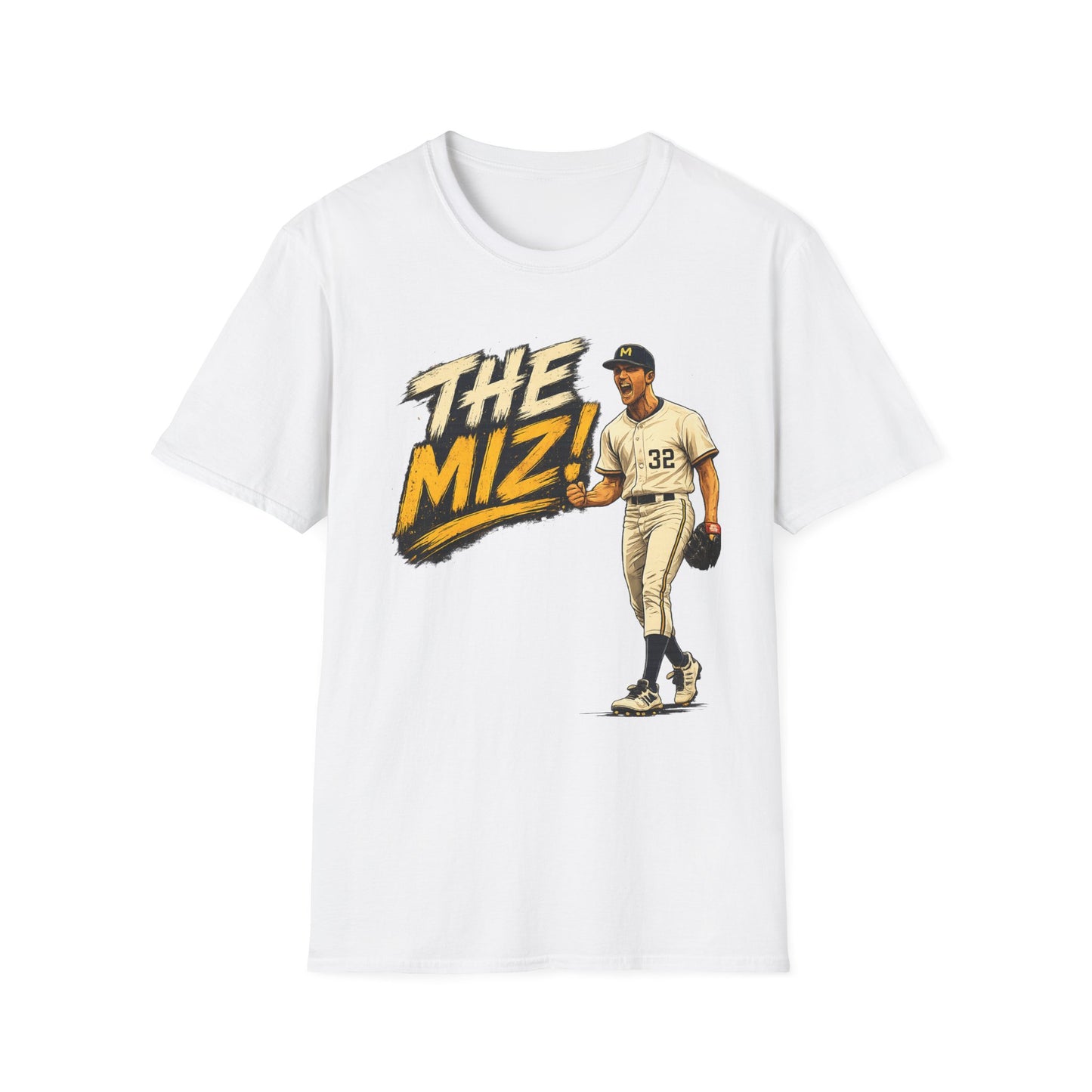 The Miz Milwaukee Baseball T-Shirt – Retro Brew City Player Graphic Tee | Teesrus716