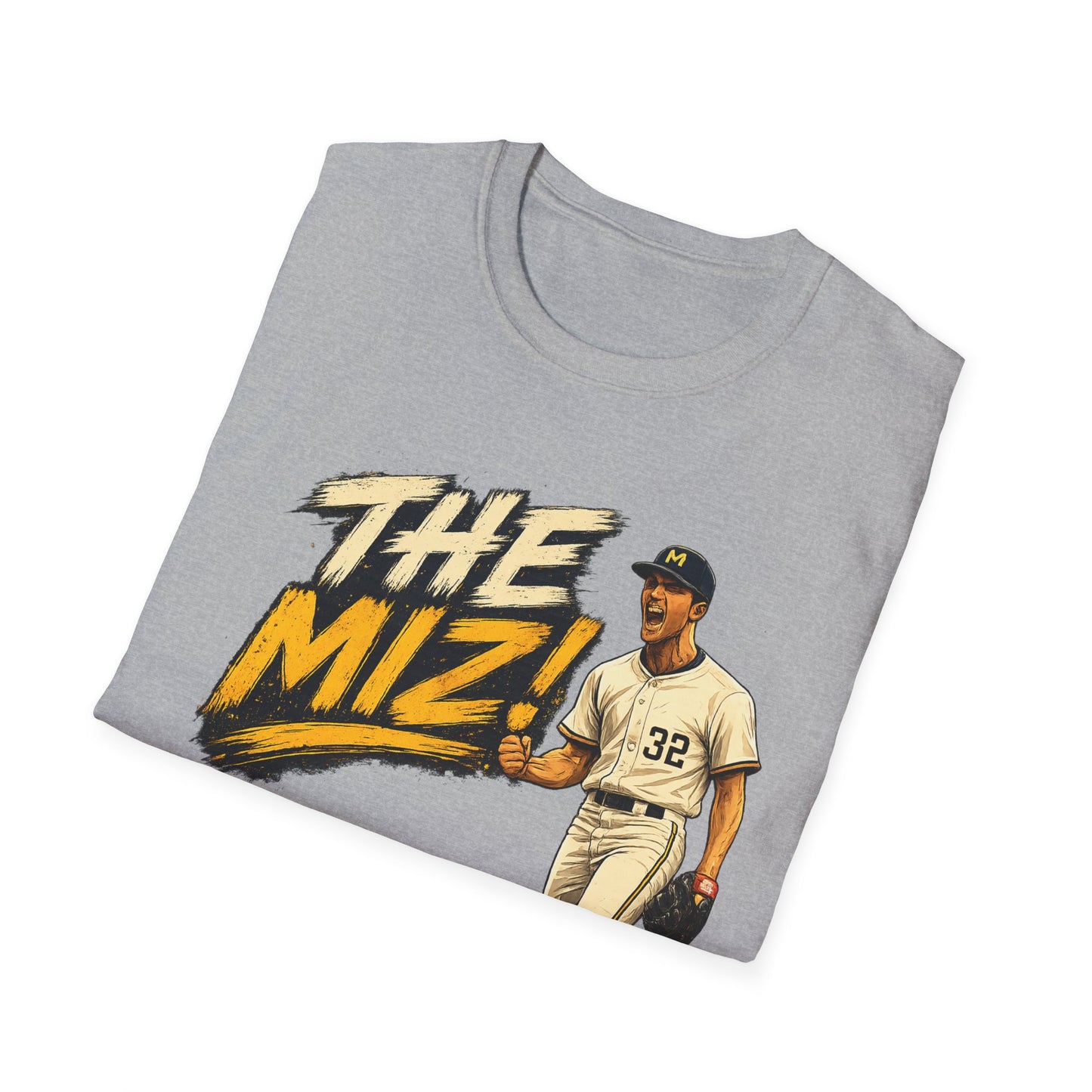 The Miz Milwaukee Baseball T-Shirt – Retro Brew City Player Graphic Tee | Teesrus716