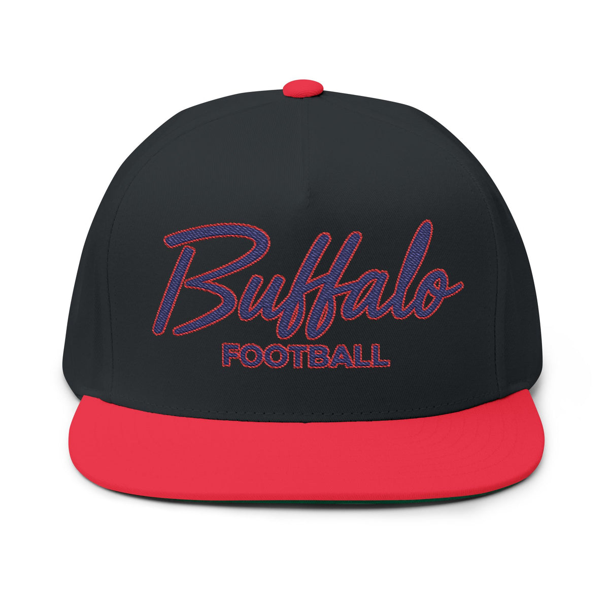 Buffalo Football Hat – Retro Script Buffalo NY Snapback Cap | 716 Sideline Gear