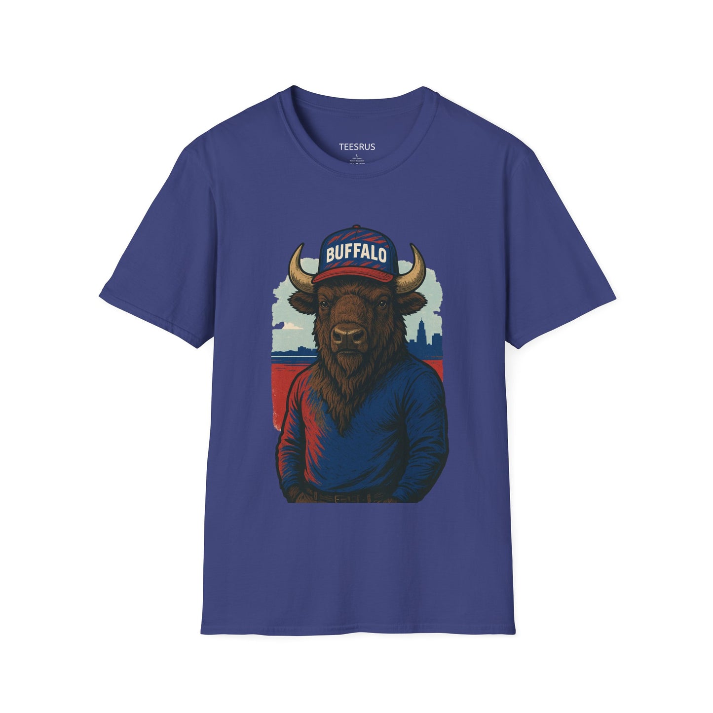 BUFFALO WEARING BUFFALO