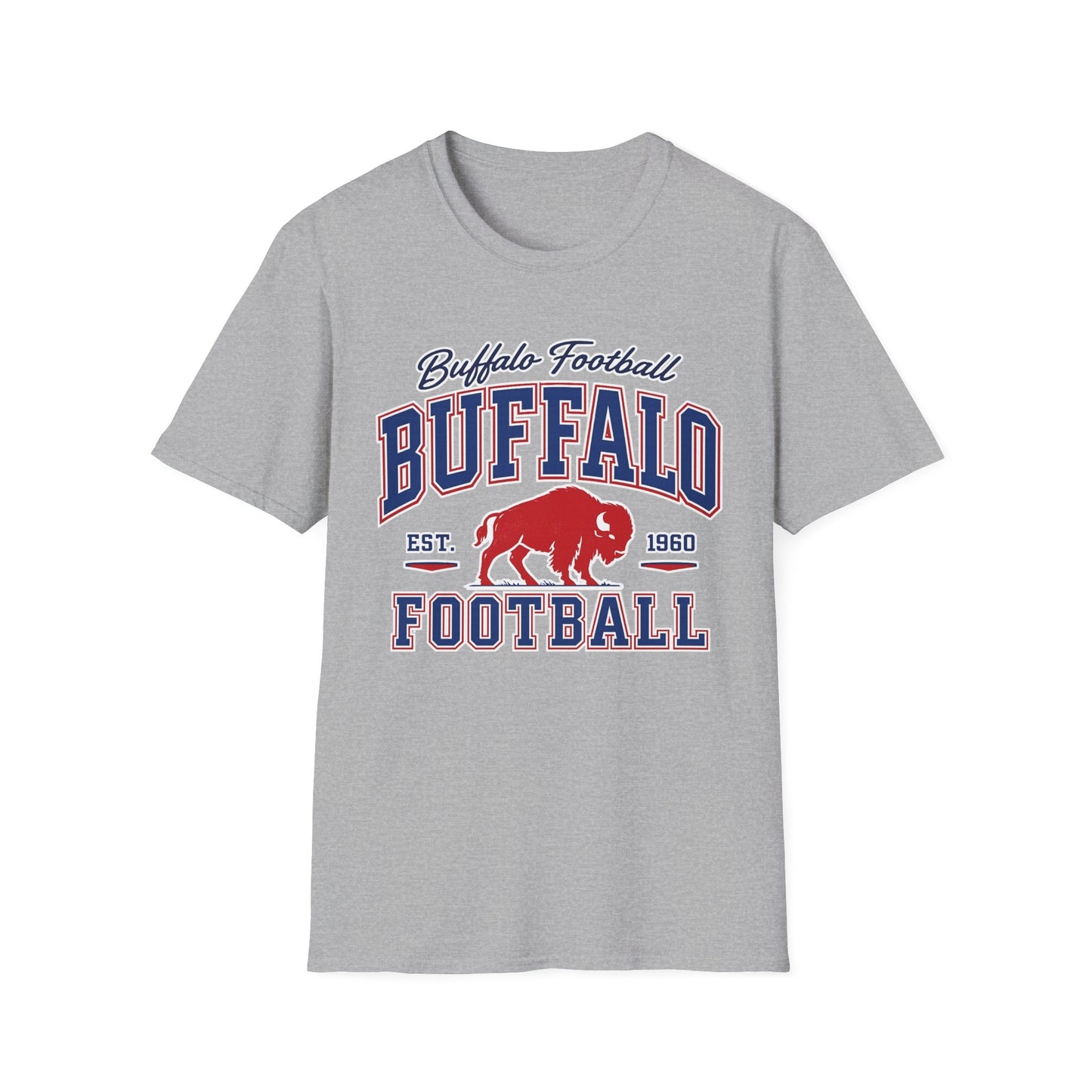 Buffalo Football Shirt | Vintage Buffalo Football T-Shirt | Buffalo Bison Fan Apparel