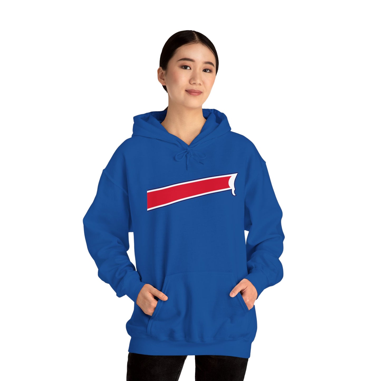 Nickel City Stripe Hoodie | Buffalo Nickel City Sweatshirt | Buffalo Football Hoodie | Buffalo NY Apparel