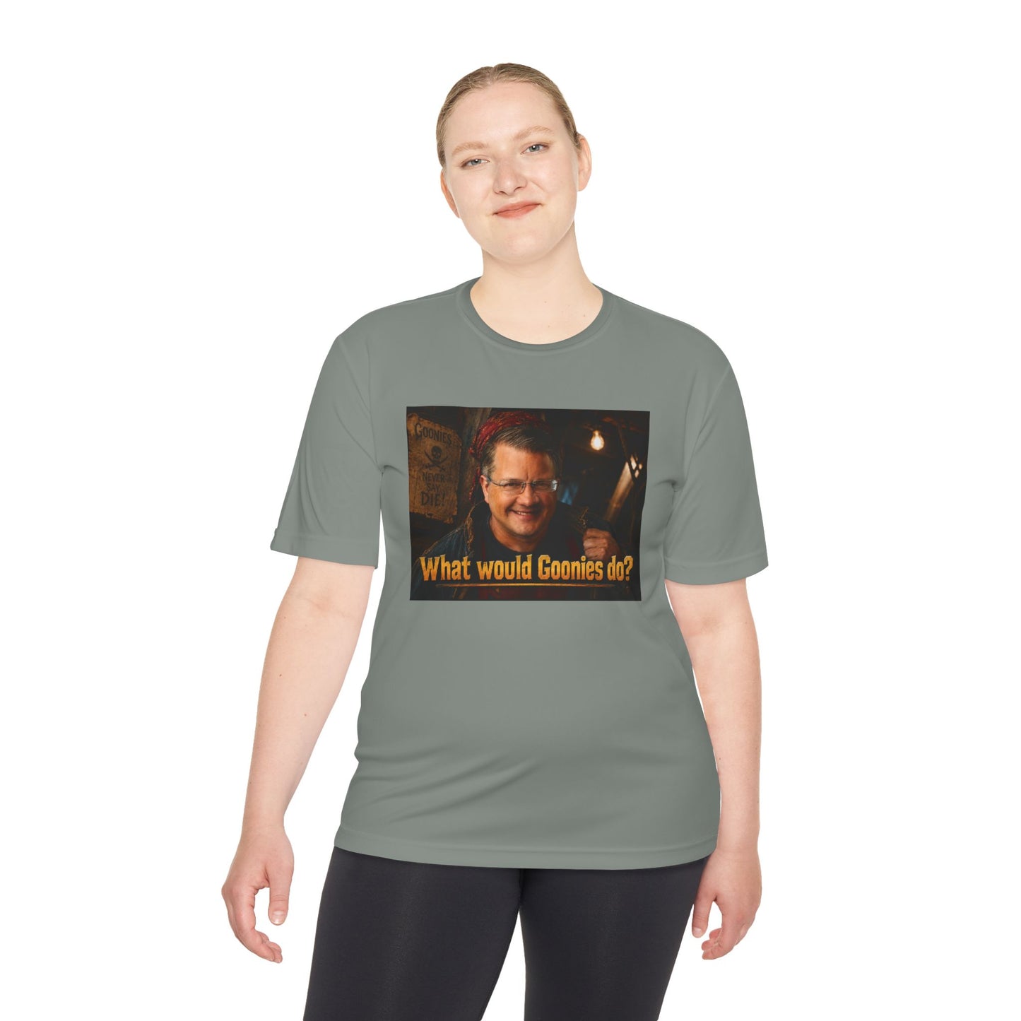 What Would Goonies Do? Tee — Retro Adventure Movie Quote Shirt