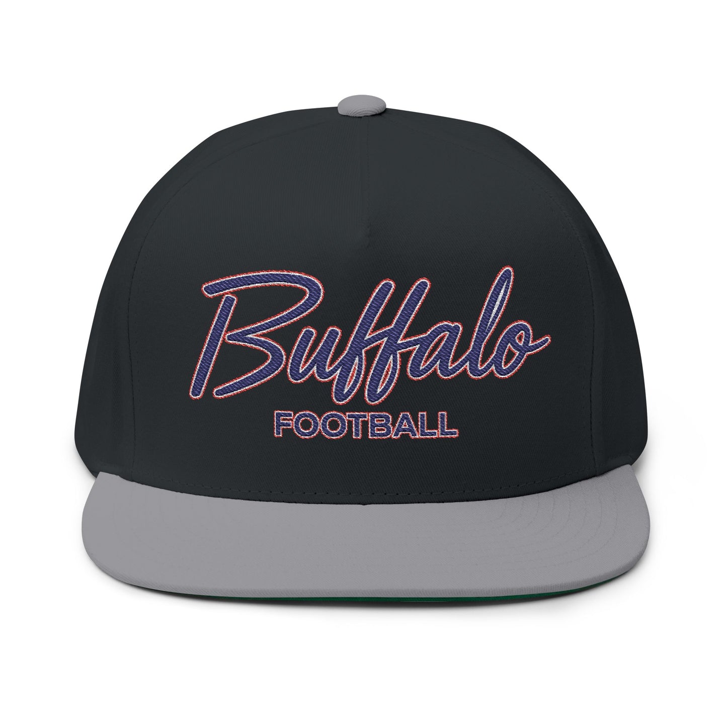 Buffalo Football Hat – Retro Script Buffalo NY Snapback Cap | 716 Sideline Gear