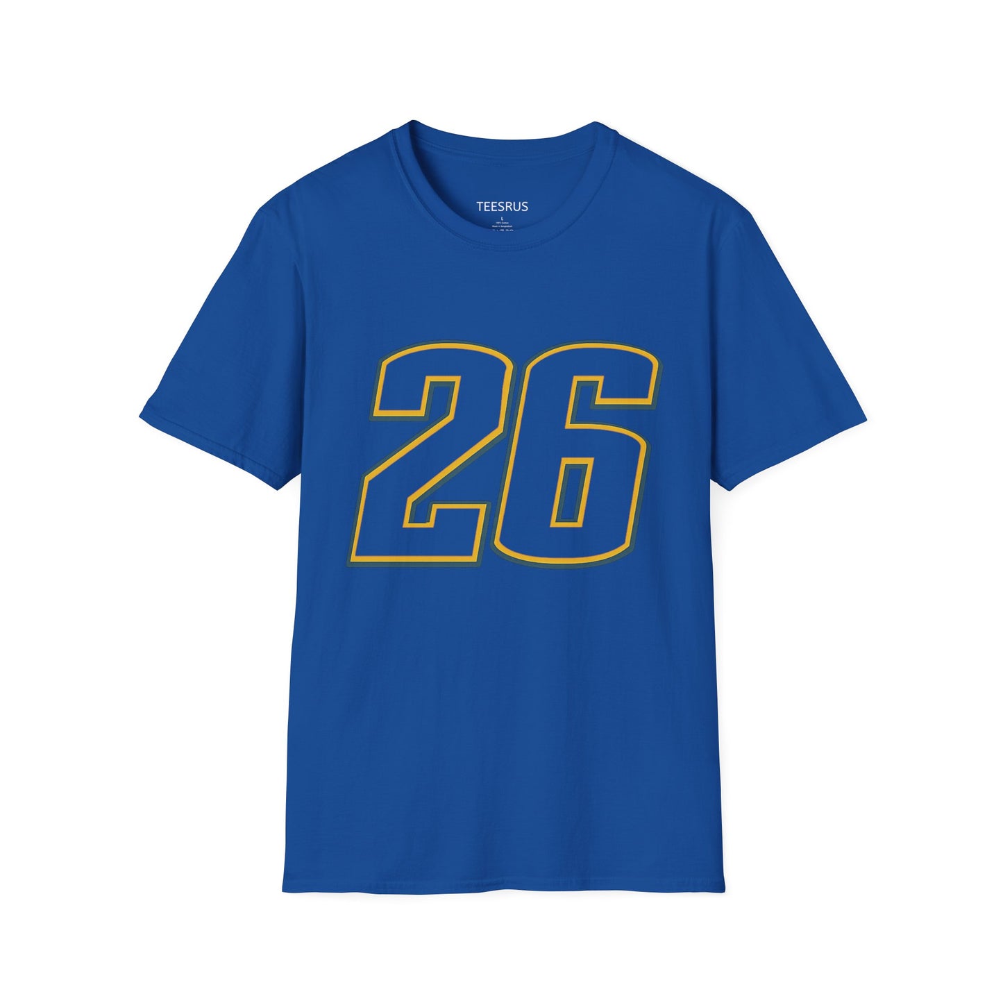 Buffalo Hockey #26 T-Shirt — Blue & Gold Fan Tee