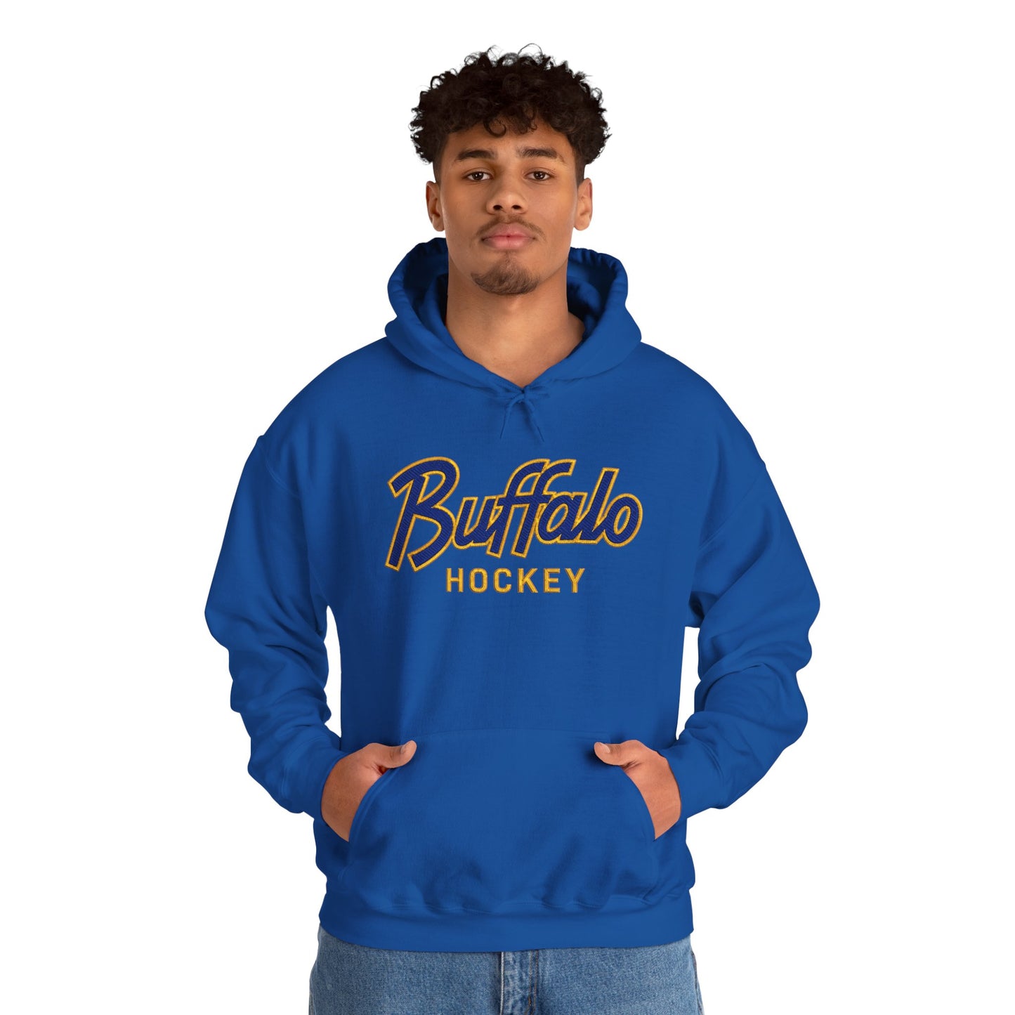 Buffalo Hockey Hoodie | Vintage Buffalo Hockey Sweatshirt | Buffalo Hockey Apparel | Buffalo NY Hoodie