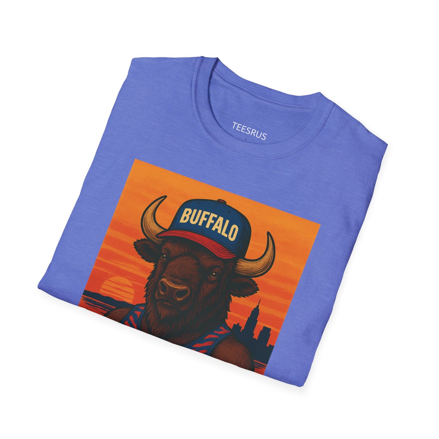 Buffalo Wearing Buffalo in the Summer