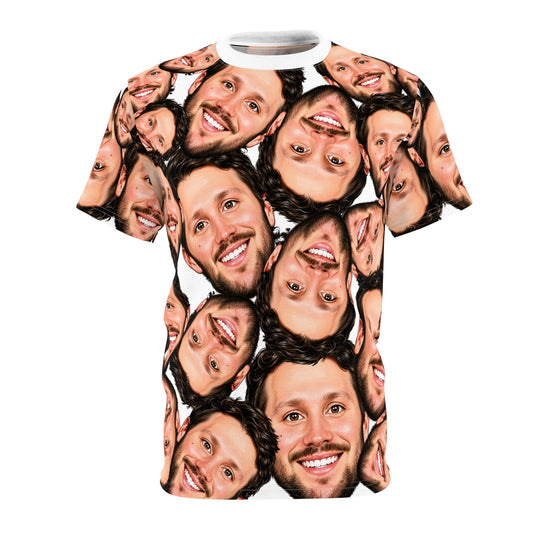Buffalo Football Face Collage T-Shirt