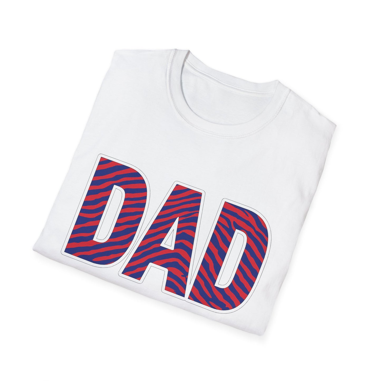 Dad T-Shirt – Patriotic Red, White & Blue Father’s Day Graphic Tee | Teesrus716