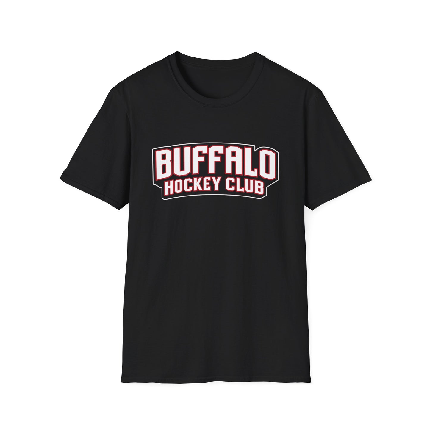 Buffalo Hockey Club T-Shirt — Black and Red
