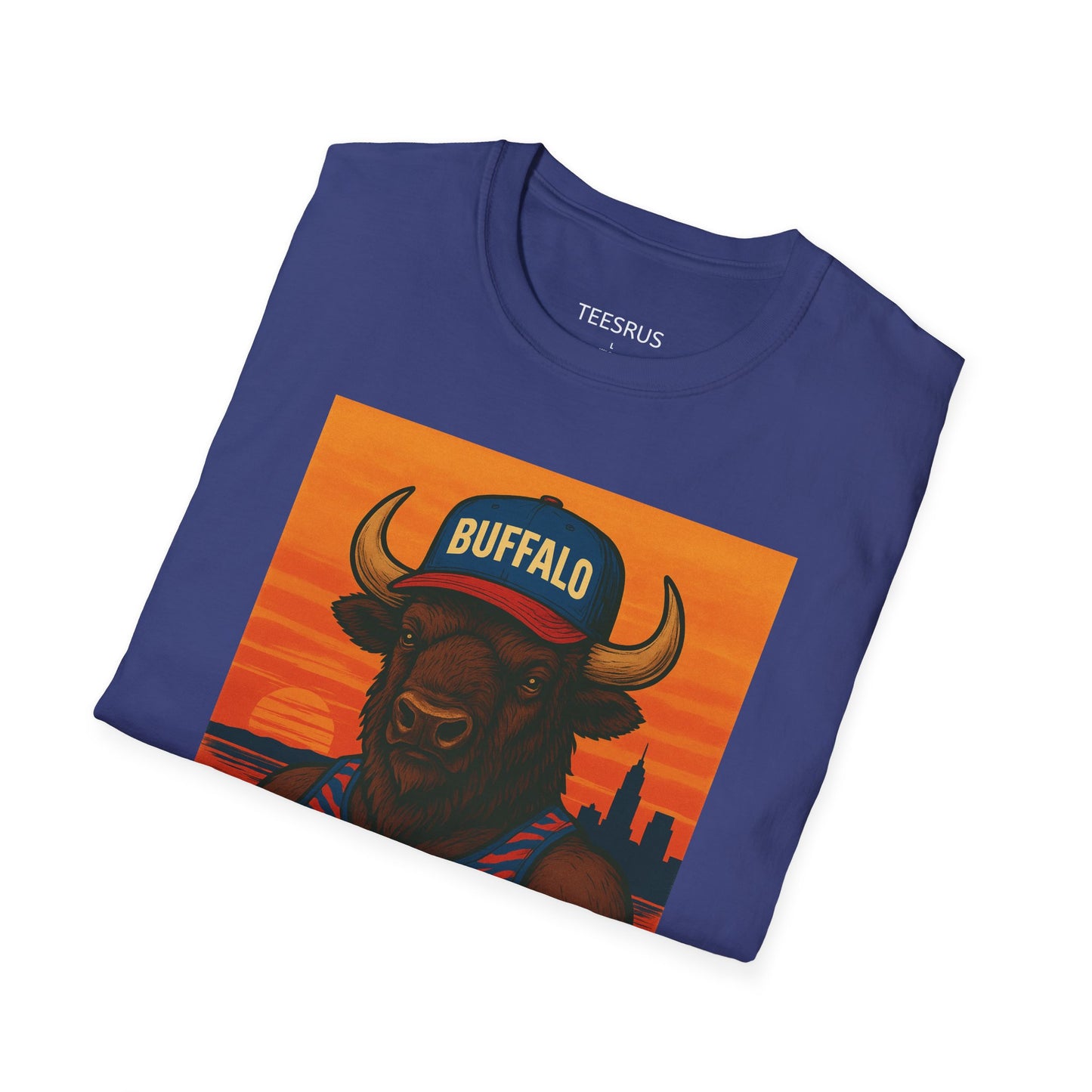 Buffalo Wearing Buffalo in the Summer