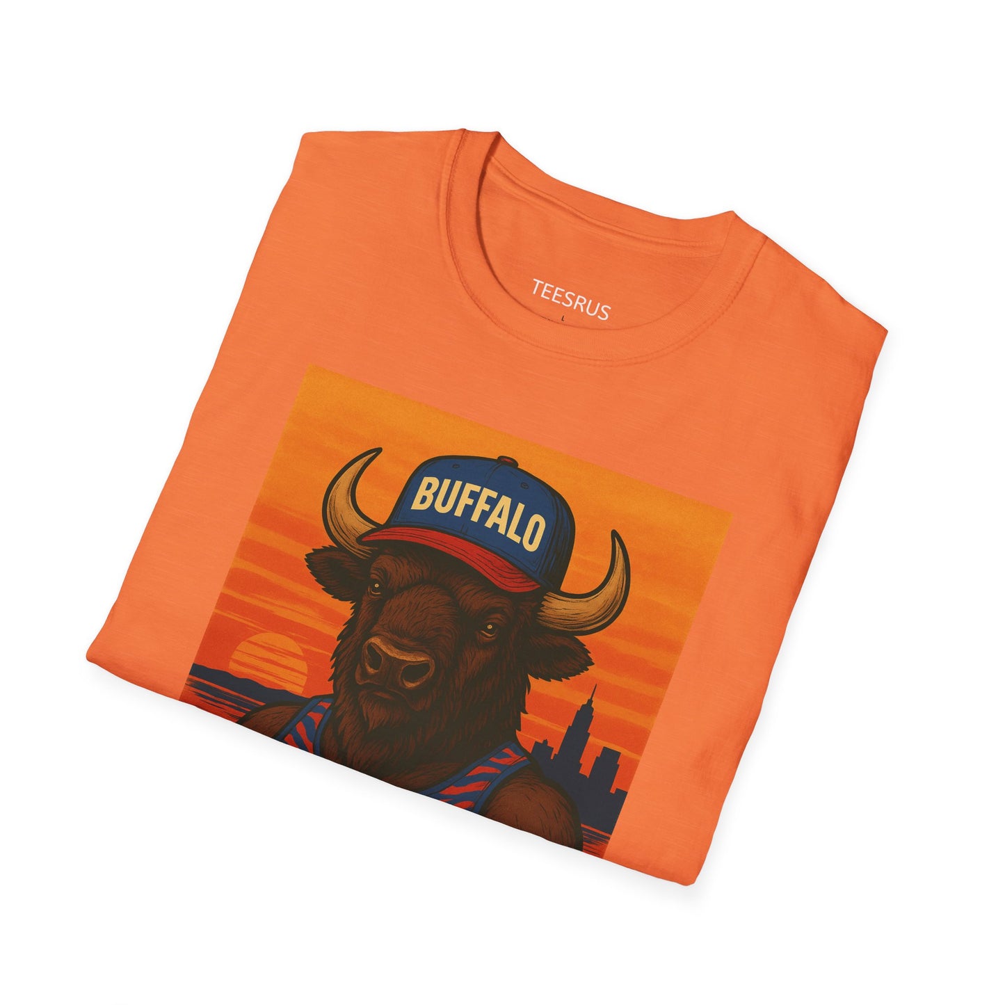 Buffalo Wearing Buffalo in the Summer