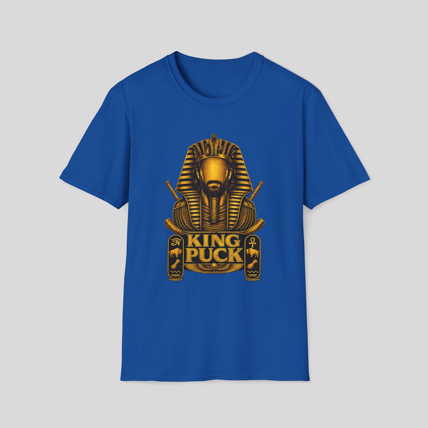 Buffalo Hockey T-Shirt – King Puck Pharaoh Graphic Tee | 716 Apparel