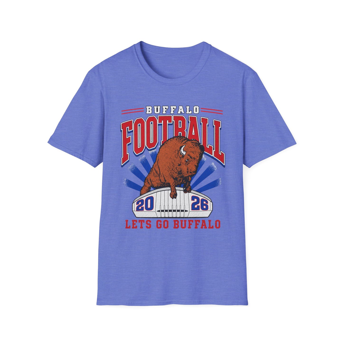 Buffalo Football Shirt | Vintage Buffalo Football T-Shirt | Buffalo Football Apparel