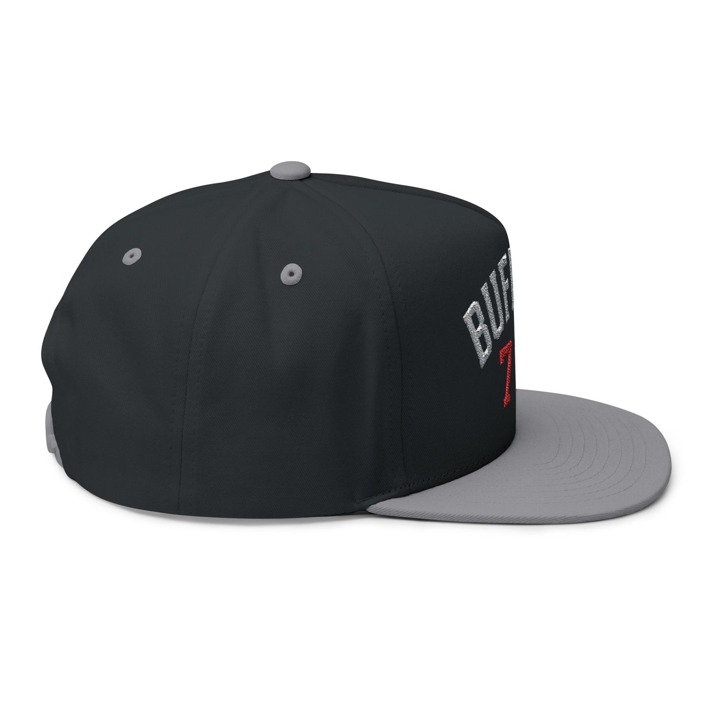 Buffalo 716 Flat Bill Hat | Embroidered Buffalo Snapback Cap | Buffalo Football Apparel