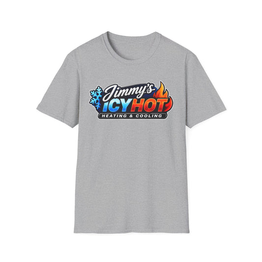 Jimmy's Icy Hot Heating & Cooling Logo T-Shirt