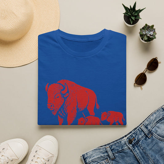 Buffalo Dad T-Shirt – Buffalo Family Graphic Father’s Day Shirt | Teesrus716