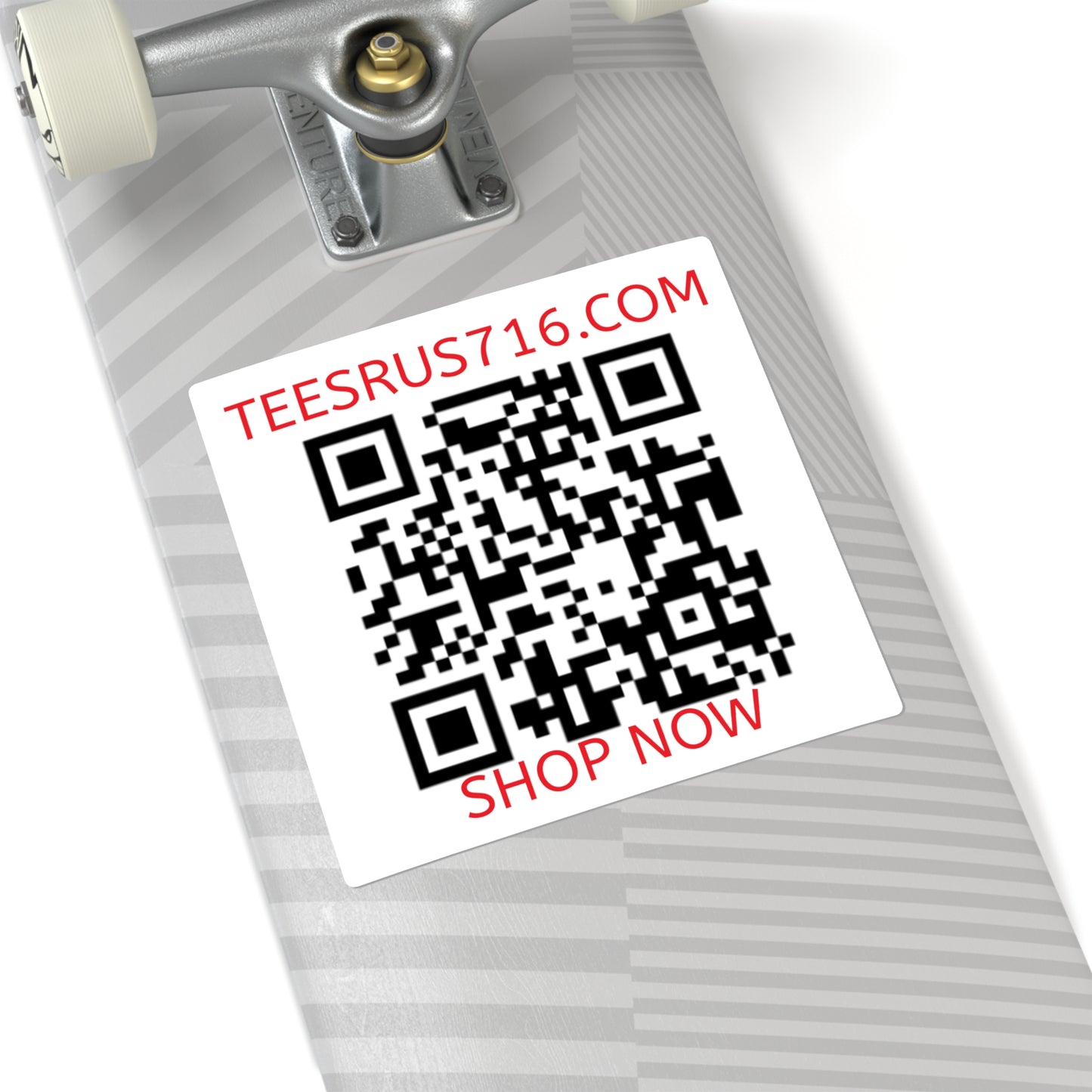 QR Code Square Stickers, Product Promotion Stickers, Custom Stickers, Skater Stickers, Unique Branding Stickers