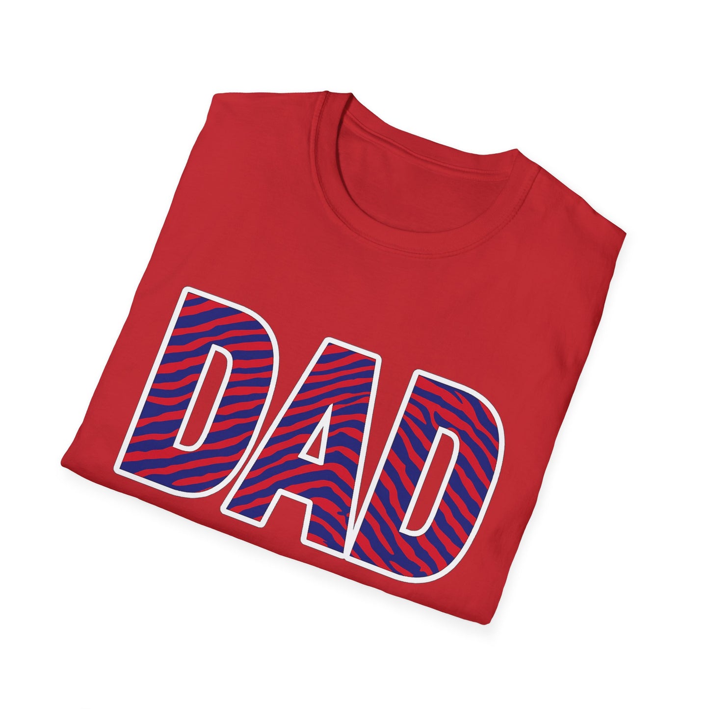 Dad T-Shirt – Patriotic Red, White & Blue Father’s Day Graphic Tee | Teesrus716
