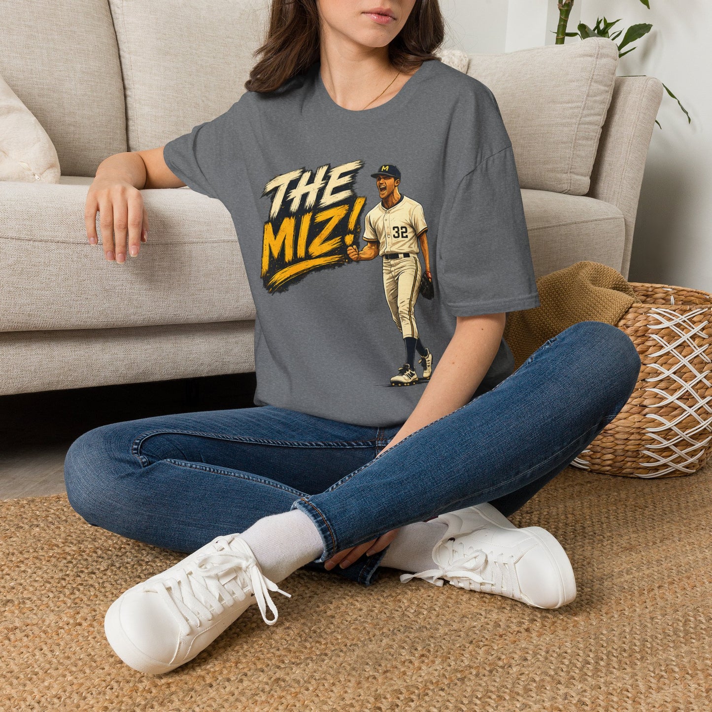 The Miz Milwaukee Baseball T-Shirt – Retro Brew City Player Graphic Tee | Teesrus716