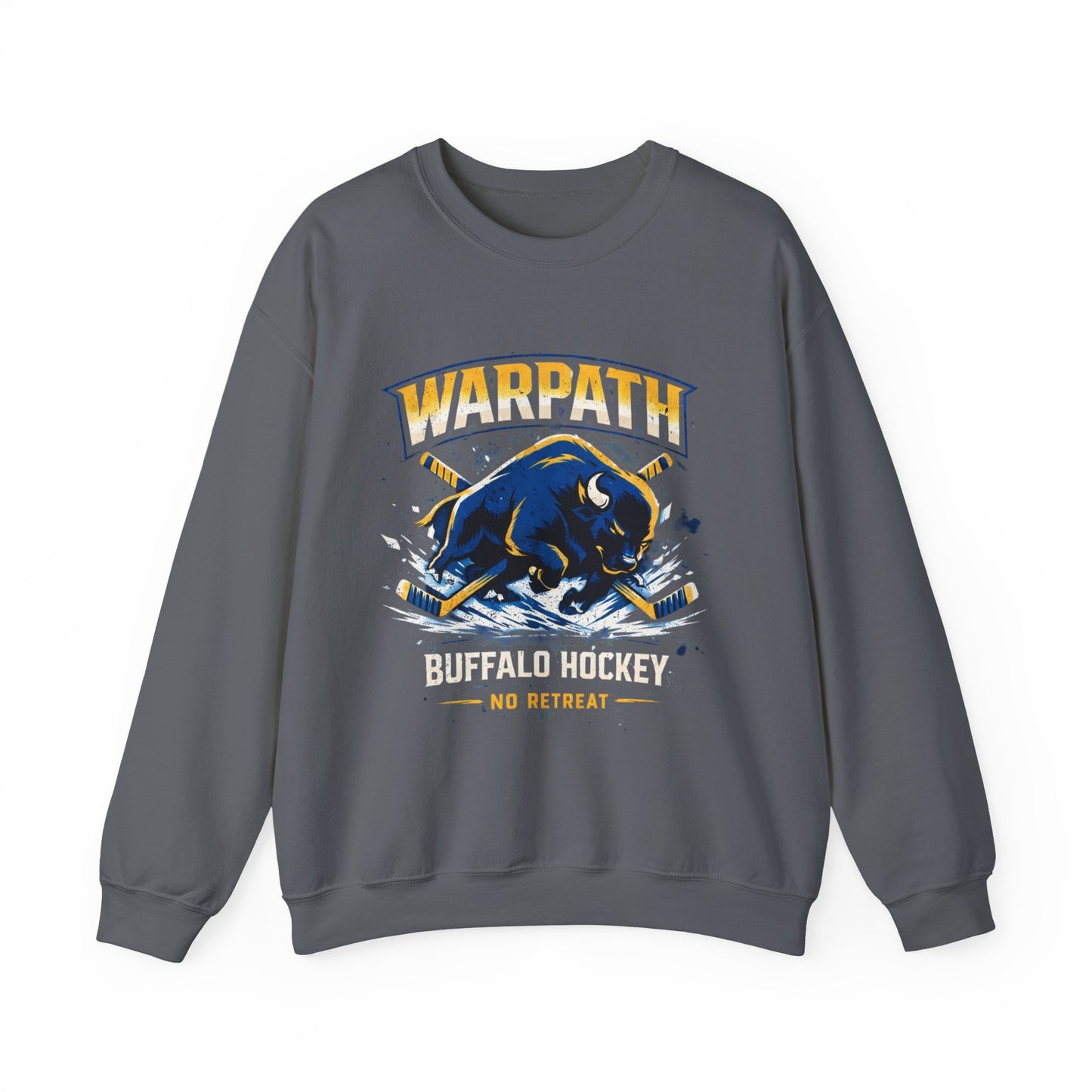 Buffalo Hockey Warpath Crewneck Sweatshirt