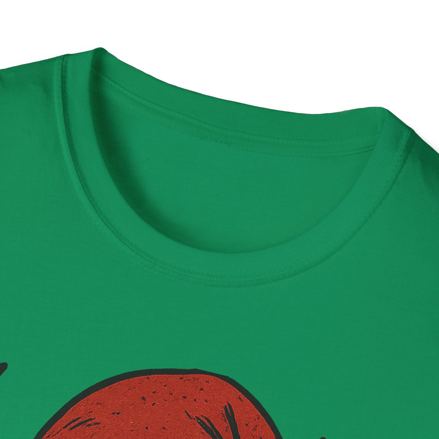 Buffalo Head Christmas T-Shirt — Rustic Holiday Santa Hat Tee
