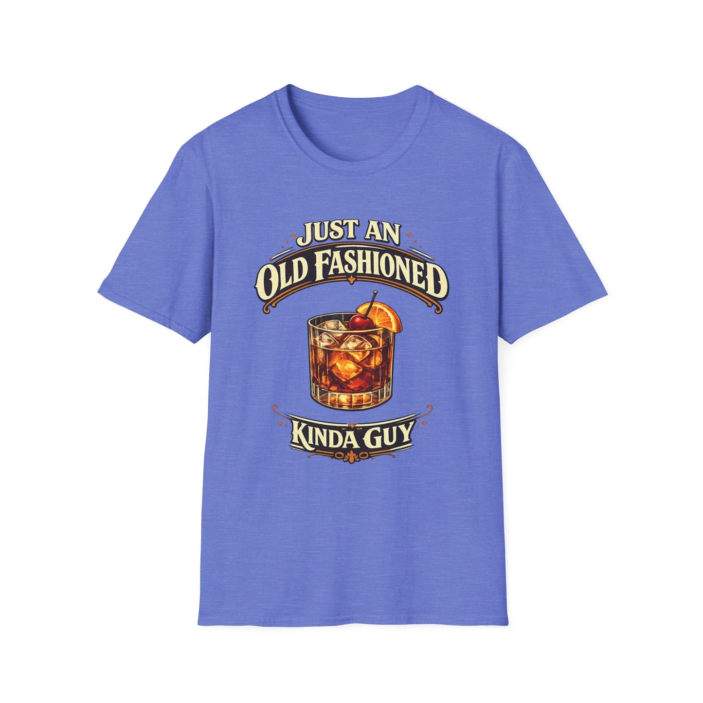 Old Fashioned Kinda Guy T-Shirt — Vintage Cocktail Whiskey Tee