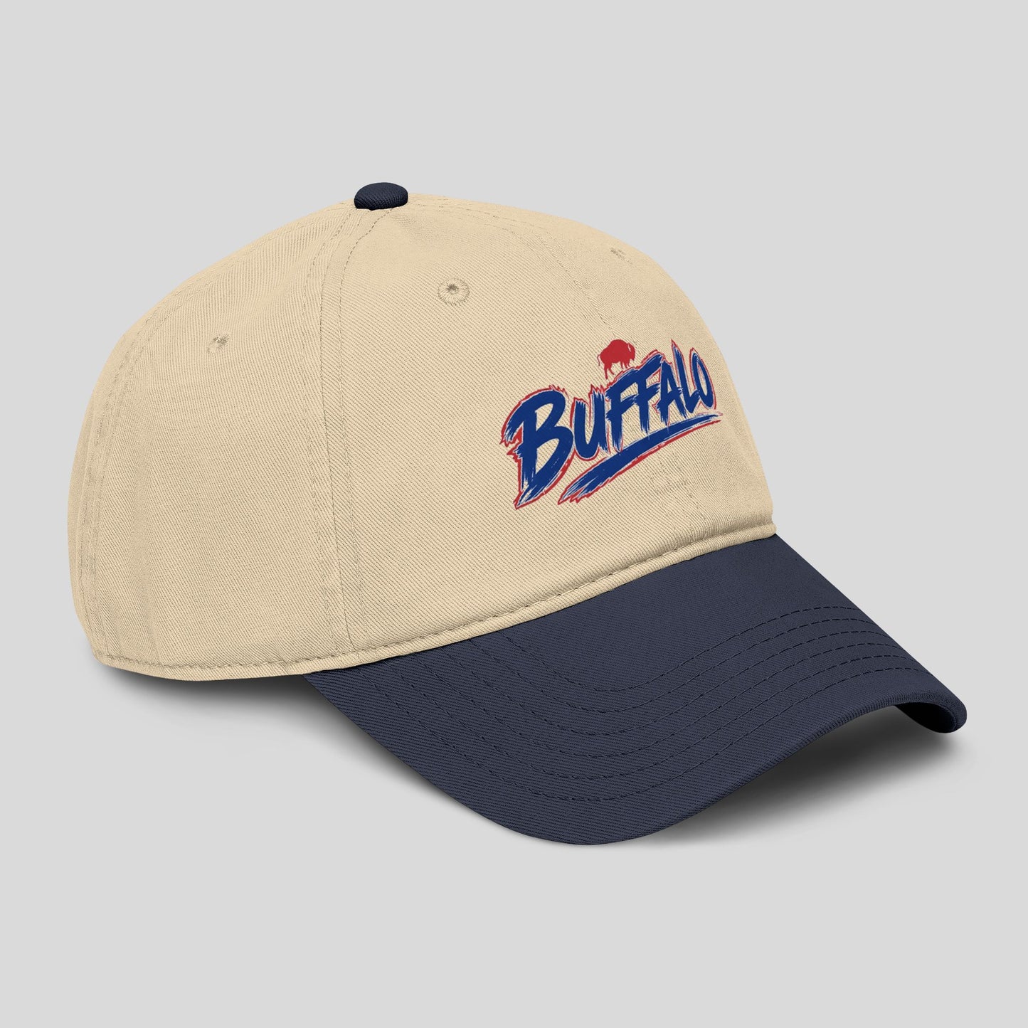 Buffalo Script Washed Baseball Cap