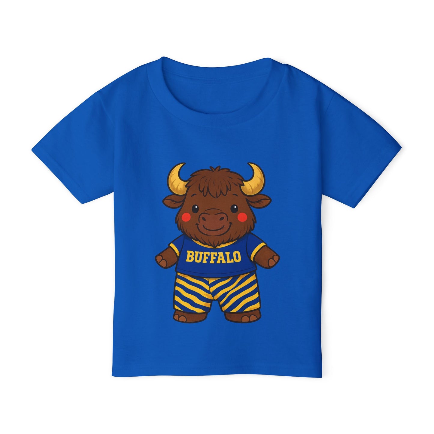 Buffalo Hockey Toddler T-Shirt – Baby Buffalo Graphic Tee | 716 Kids Apparel | Teesrus716