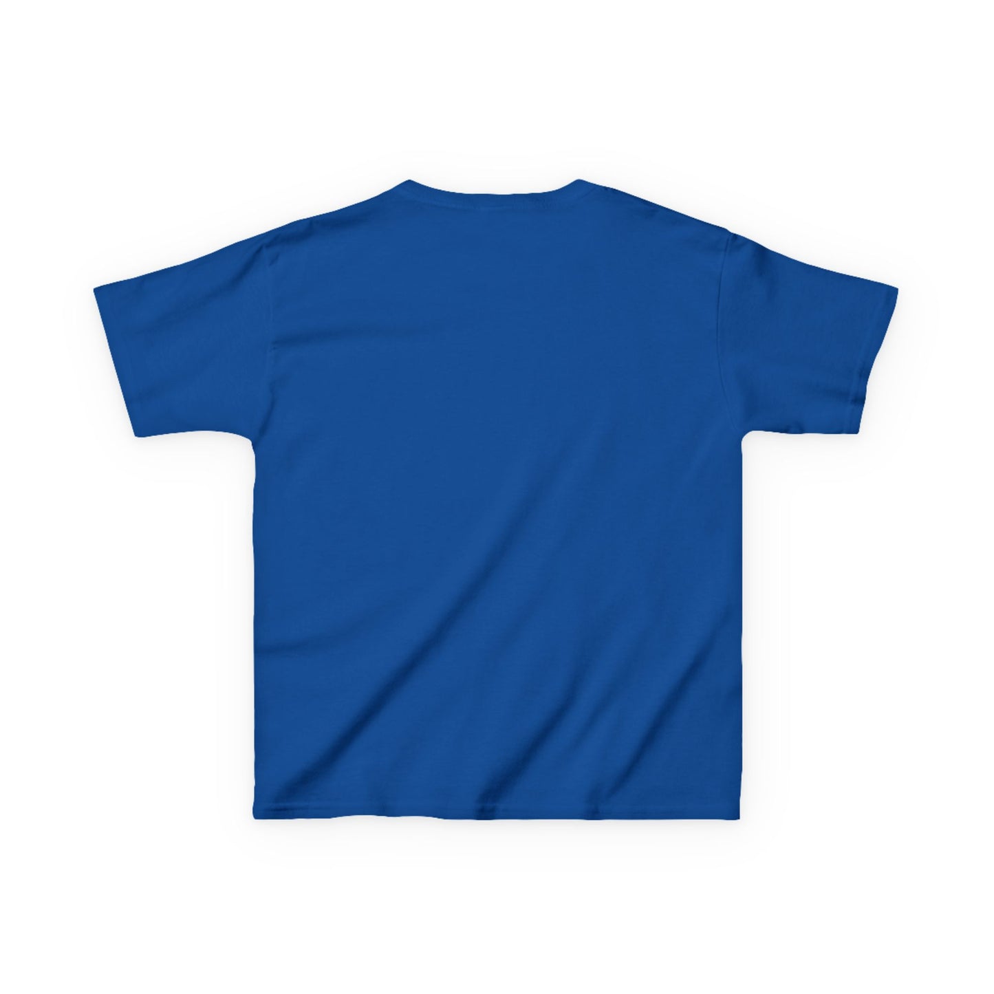 Kids Tee — Festive Buffalo with Santa Hat Christmas Shirt