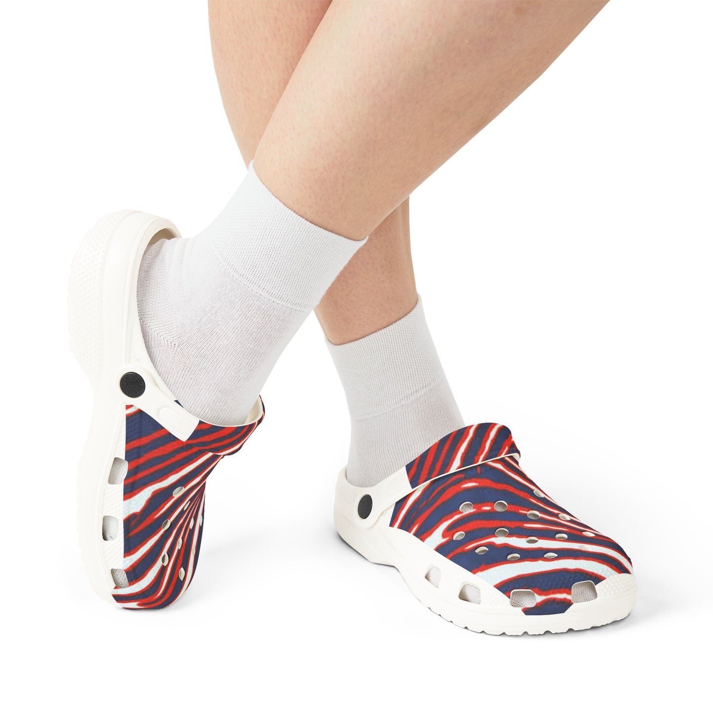 Summer Shoes - Buffalo Zubaz Design