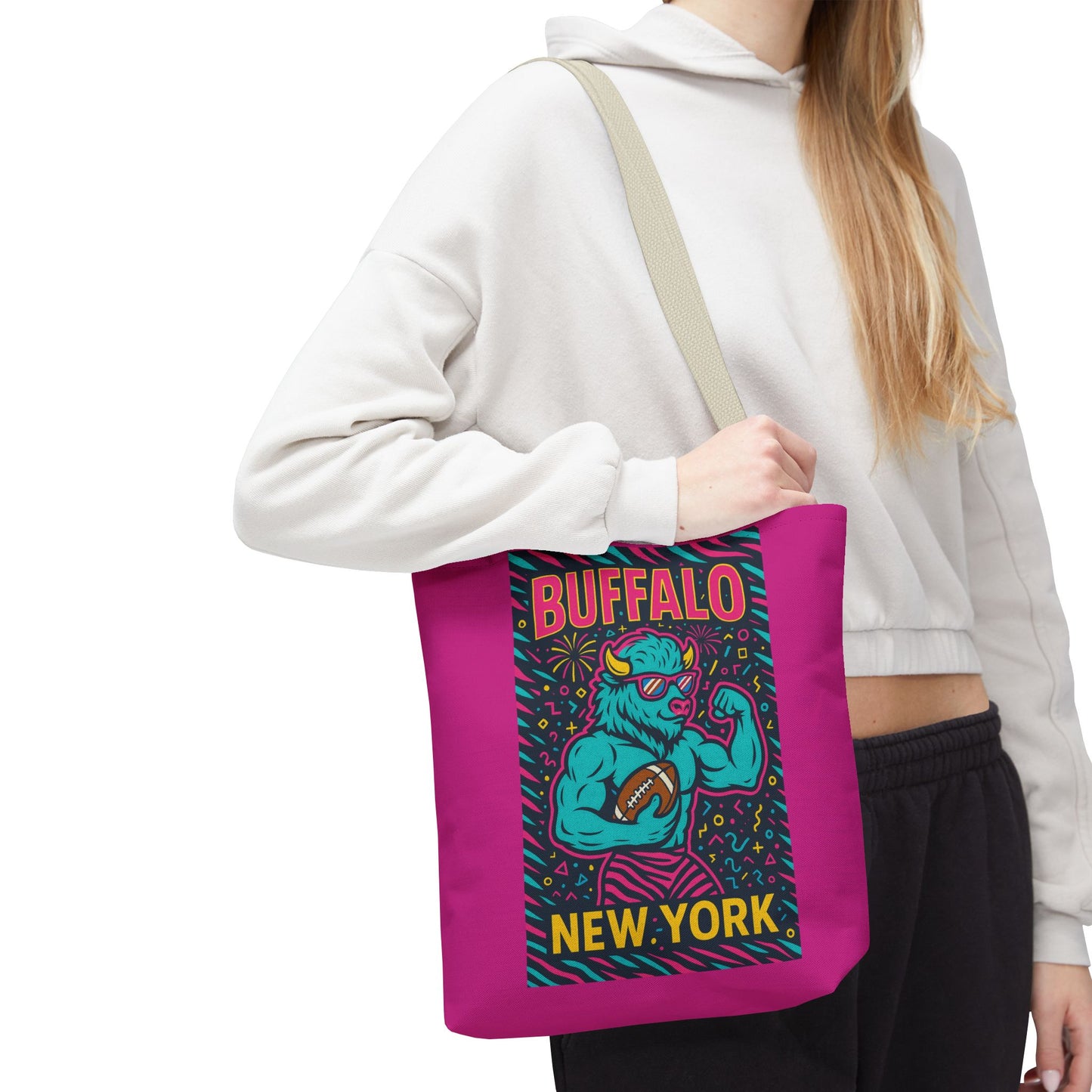 Eclectic Buffalo NY Tote Bag