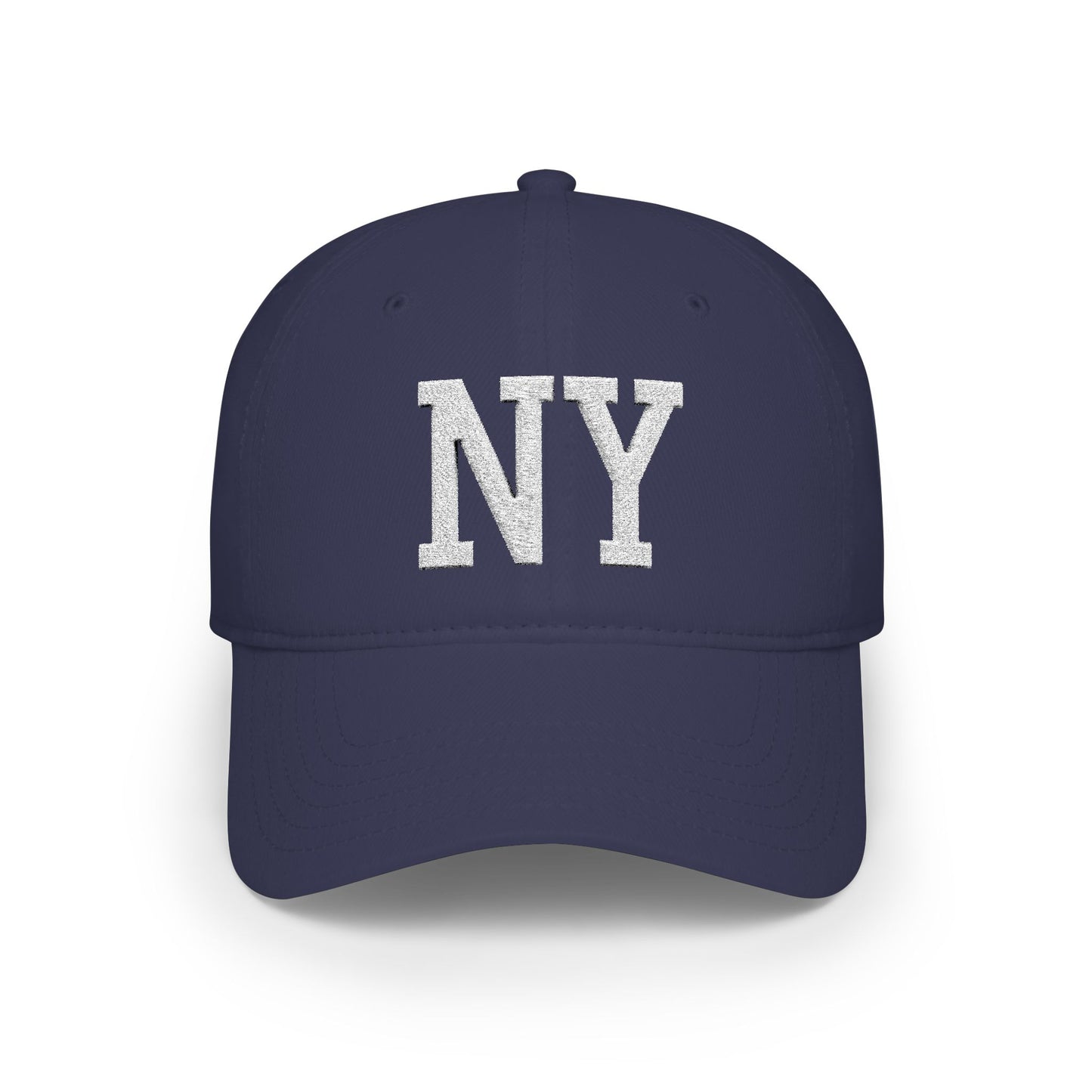 NY Distressed Baseball Hat – Retro New York Low Profile Dad Cap | Teesrus716