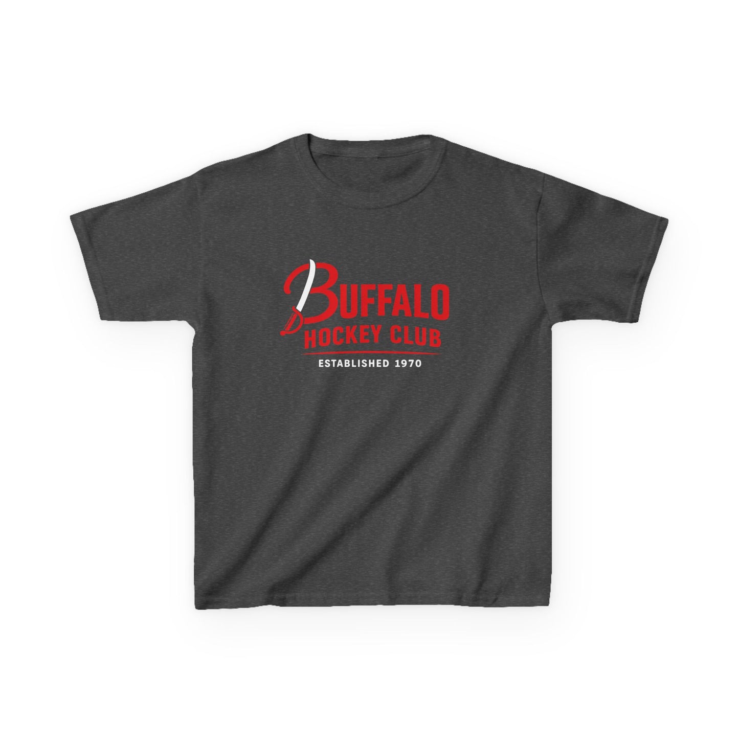 Buffalo Hockey Club Kids T‑Shirt — Youth Ice Hockey Fan Tee