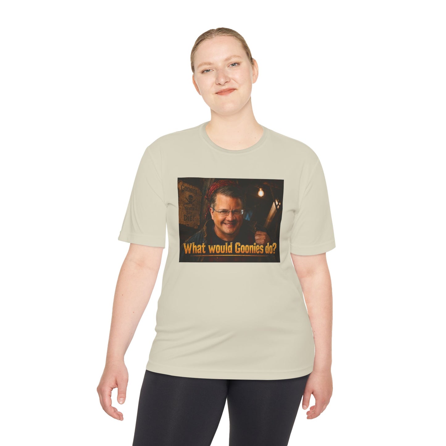 What Would Goonies Do? Tee — Retro Adventure Movie Quote Shirt