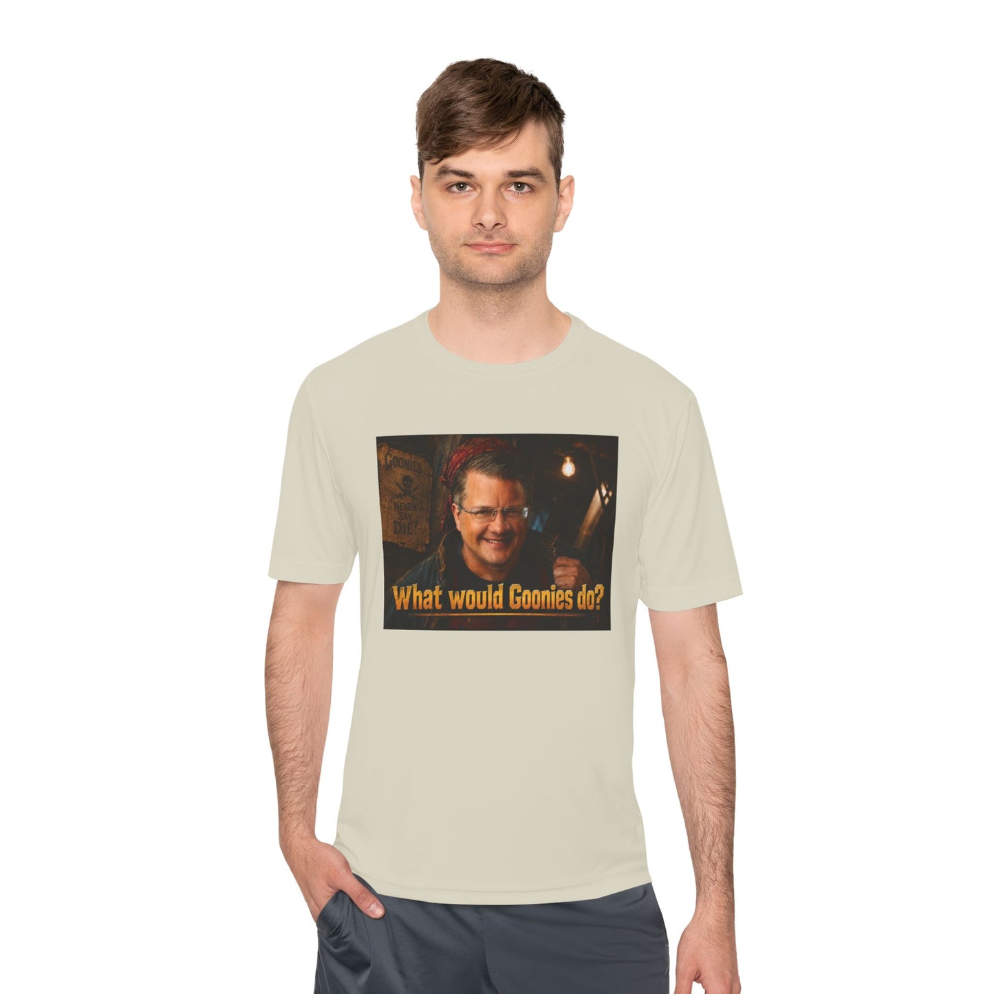 What Would Goonies Do? Tee — Retro Adventure Movie Quote Shirt