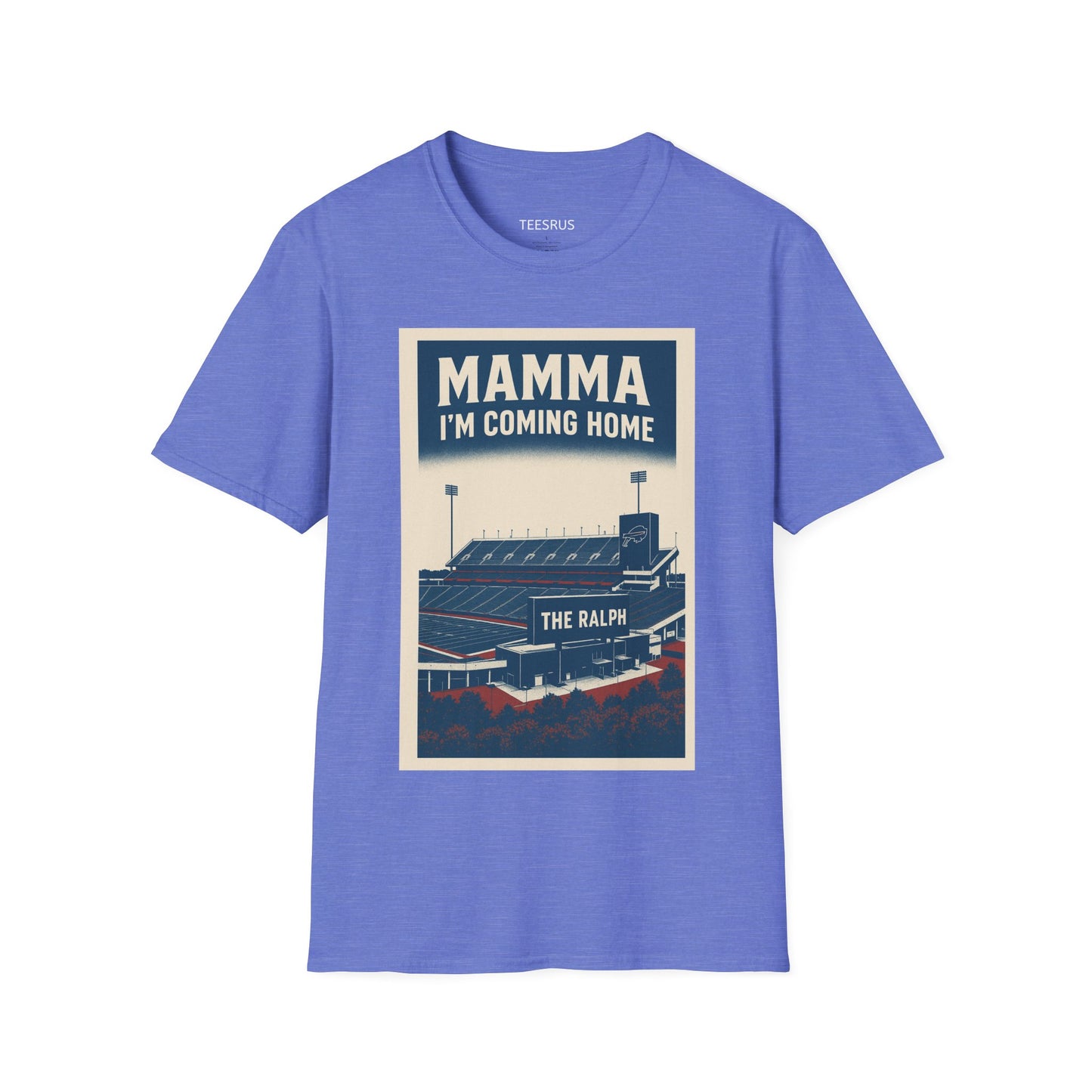 Mamma I'm coming home Buffalo football teeshirt